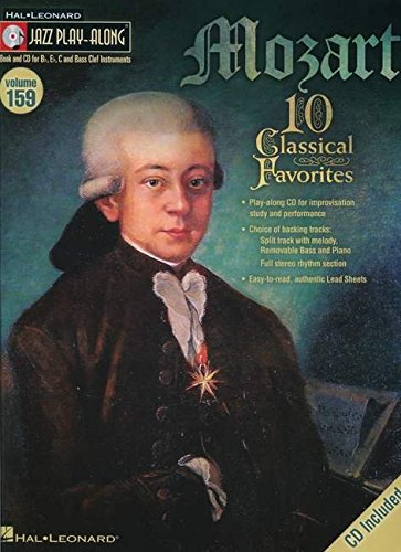 9781458403889: Mozart: Jazz Play-Along Volume 159