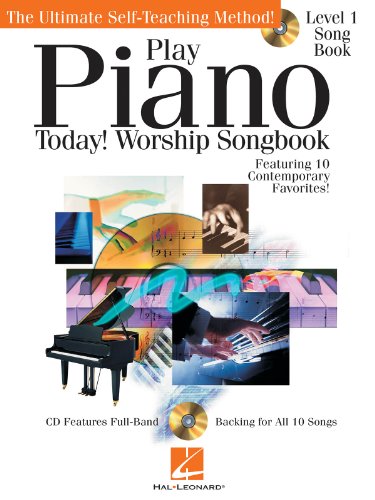 9781458407146: Play piano today! - worship songbook piano +cd