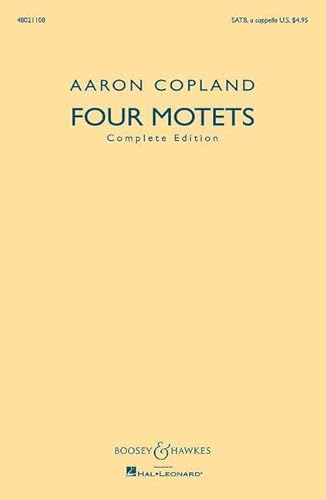 Stock image for Four Motets: Complete Edition for sale by ThriftBooks-Dallas