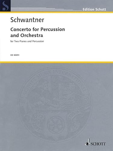 Imagen de archivo de Percussion Concerto No. 1: Percussion and 2 Pianos, 4 Hands Reduction (Paperback) a la venta por AussieBookSeller