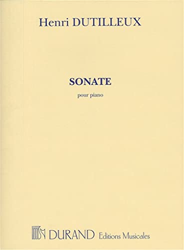 Beispielbild fr Sonate (Sonata) Piano: Pour Piano zum Verkauf von WorldofBooks