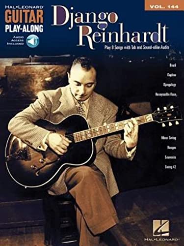 Imagen de archivo de Django Reinhardt: Guitar Play-Along Volume 144 (Hal Leonard Guitar Play-Along) a la venta por BooksRun