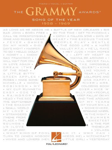 Stock image for The Grammy Awards Song of the Year 1958-1969 for sale by Better World Books: West