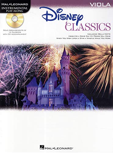 Imagen de archivo de Disney Classics: for Viola Instrumental Play-Along Pack (Hal Leonard Instrumental Play-Along) a la venta por HPB Inc.