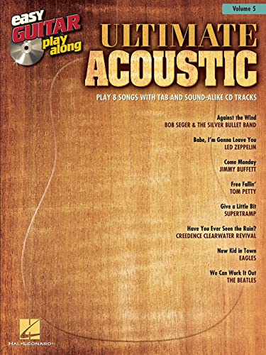 9781458416148: Ultimate acoustic guitare +cd: Easy Guitar Play-Along Volume 5