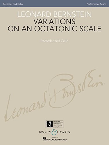 9781458417619: Variations on an Octatonic Scale: recorder and cello. Partition d'excution.
