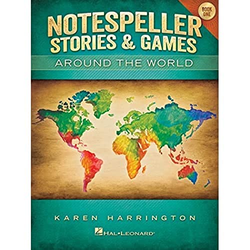 9781458417848: Notespeller stories & games - book 1 piano: Around the World