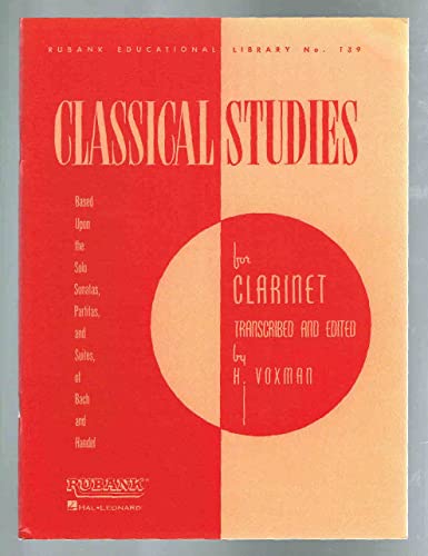 9781458417961: Classical Studies for Clarinet