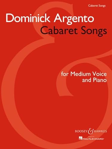 Cabaret Songs: Medium Voice and Piano