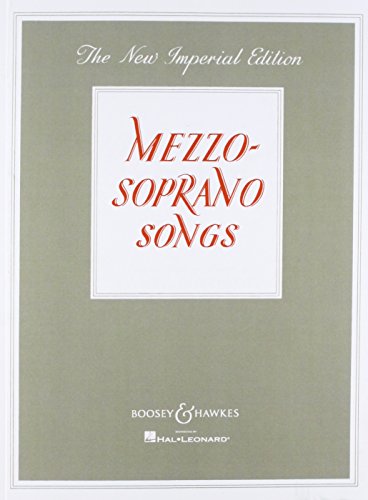 Imagen de archivo de MEZZO-SOPRANO SONGS NEW IMPERIAL EDITION VOICE AND PIANO a la venta por Skihills Books