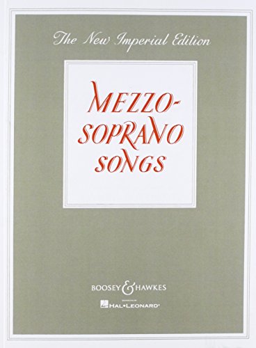 Stock image for MEZZO-SOPRANO SONGS NEW IMPERIAL EDITION VOICE AND PIANO for sale by Skihills Books
