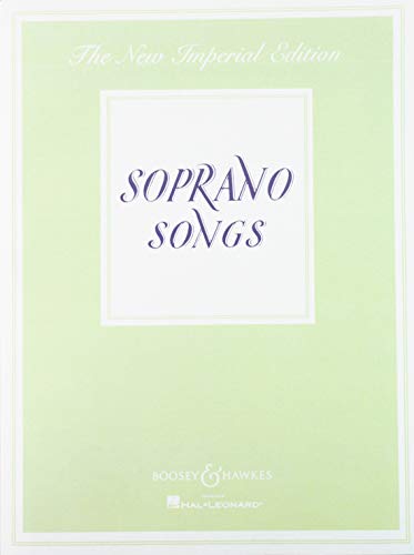 Beispielbild fr SOPRANO SONGS NEW IMPERIAL EDITION VOICE AND PIANO zum Verkauf von BooksRun