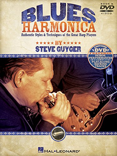 Imagen de archivo de BLUES HARMONICA - AUTHENTIC STYLES & TECHNIQUES OF THE GREAT HARP PLAYERS (BOOK/DVD) Format: Softcover with DVD a la venta por INDOO