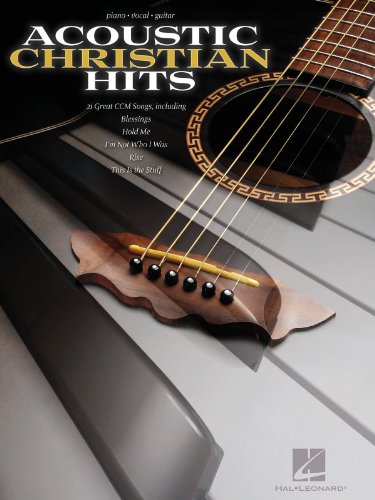 Acoustic Christian Hits Piano, Vocal and Guitar Chords (9781458421425) by Hal Leonard Corp.