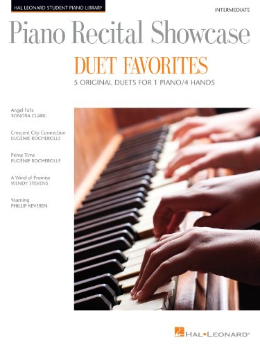 Imagen de archivo de Piano Recital Showcase-Duet Favorites-5 Original Duets for 1 Piano/4 Hands Intermediate a la venta por Revaluation Books