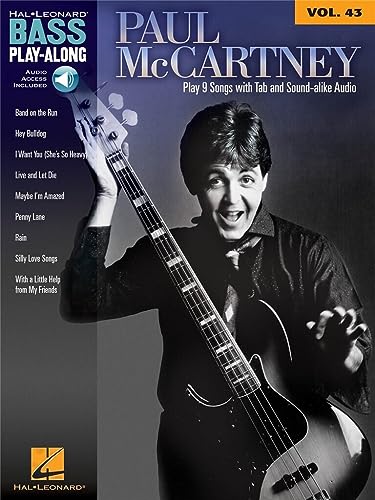 9781458423610: Paul McCartney Bass Play-Along Volume 43 Book/Online Audio (Bass Play-Along, 43)