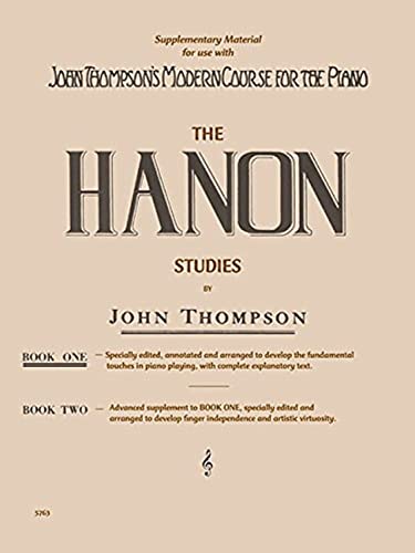 Beispielbild fr Hanon Studies - Book 1: Elementary Level zum Verkauf von Jenson Books Inc