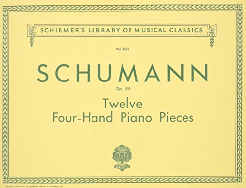 Beispielbild fr 12 Pieces for Large and Small Children, Op. 85: Schirmer Library of Classics Volume 825 Piano Duet zum Verkauf von Wonder Book