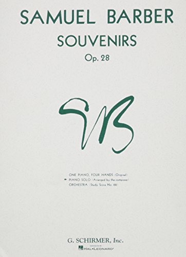 9781458426635: Souvenirs: Piano Solo