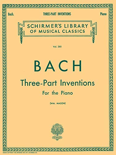 9781458426642: 15 Three-Part Inventions: Schirmer Library of Classics Volume 380 Piano Solo, Arr. Mason
