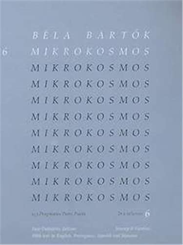 Stock image for Mikrokosmos Volume 6 (Blue) for sale by TextbookRush