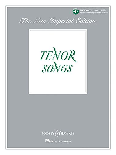 Stock image for TENOR SONGS NEW IMPERIAL EDITION VOICE AND PIANO Format: Softcover Audio Online for sale by INDOO