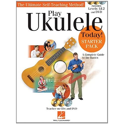 Imagen de archivo de Play Ukulele Today! - Starter Pack: Includes Levels 1 & 2 Book/CDs and a DVD a la venta por SecondSale