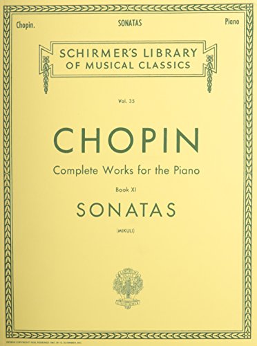 Stock image for Sonatas: Schirmer Library of Classics Volume 35 Piano Solo (Schirmer Library of Musical Classics, 35) for sale by Zoom Books Company