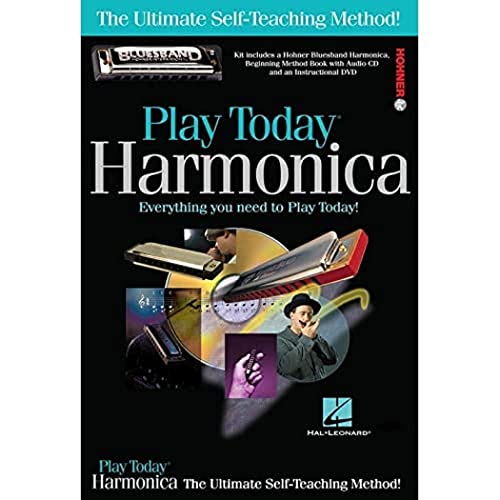 Imagen de archivo de PLAY TODAY HARMONICA COMPLETEKIT W/METHOD BK/CD/DVD/HOHNERBLUESBD HARM-BOXED-W/HANG TAB Format: Softcover with DVD a la venta por INDOO