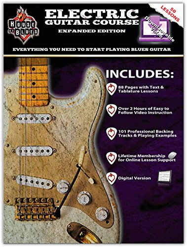 Beispielbild fr House Of Blues Electric Guitar Course Expanded Edition zum Verkauf von Bookmans