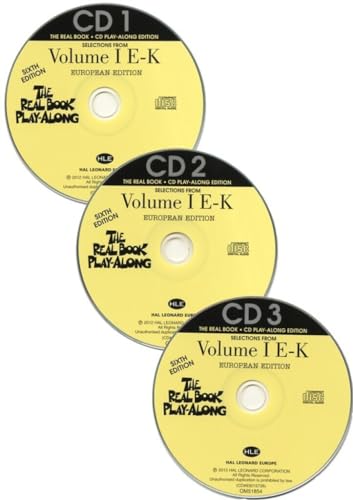 9781458462763: Backing tracks 3 cd : the real book - the real book play-along - volume i - e-k: Sixth Edition