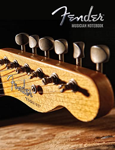 Stock image for Fender: Musician Notebook - Guitarist Manuscript Paper (Notebook Manuscript) for sale by Learnearly Books