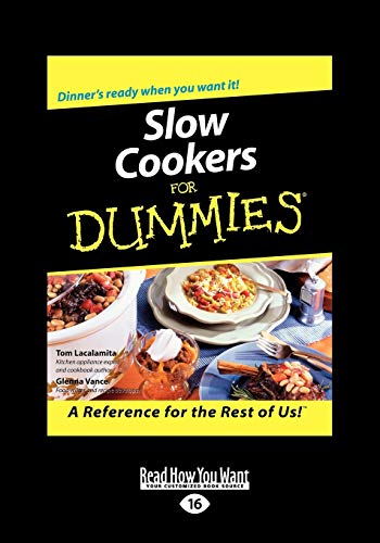 Stock image for Slow Cookers for Dummies for sale by GF Books, Inc.