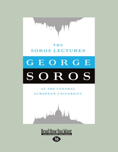 Imagen de archivo de The Soros Lectures: At the Central European University a la venta por HPB-Red