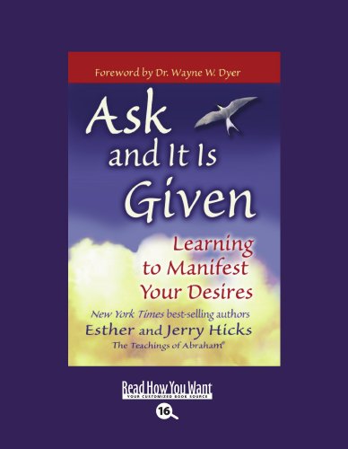 9781458730510: Ask and It Is Given (EasyRead Large Bold Edition): Learning to Manifest Your Desires