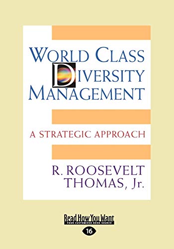 Imagen de archivo de World Class Diversity Management: A Strategic Approach a la venta por HPB-Red