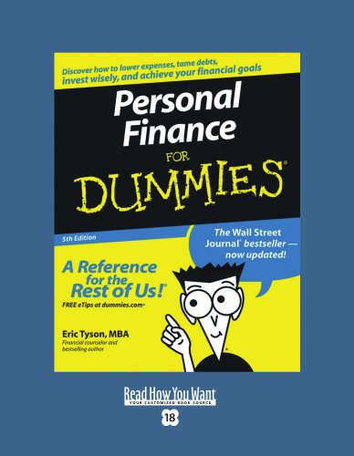 9781458736802: Personal Finance for Dummies: Easyread Super Large 18pt Edition