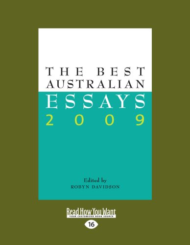 9781458742391: The Best Australian Essays 2009: Easyread Large Edition