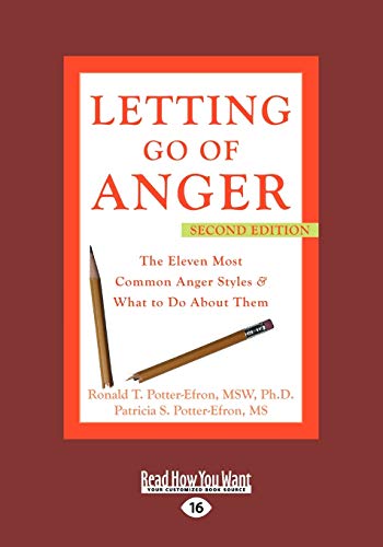 Imagen de archivo de Letting Go of Anger (EasyRead Large Edition) a la venta por Revaluation Books