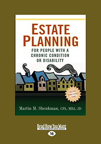 9781458749772: Estate Planning for People with a Chronic Condition or Disability