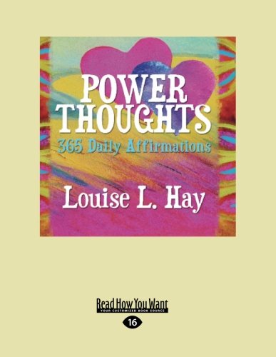 9781458755896: Power Thoughts: 365 Daily Affirmations (Large Print 16pt)