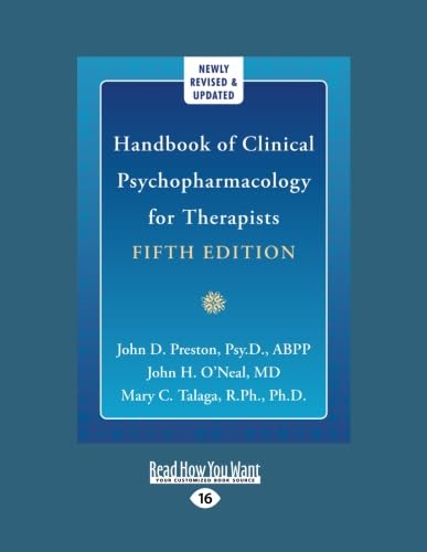 Stock image for Handbook Clinical Psychopharmacology: Fifth Edition for sale by Revaluation Books