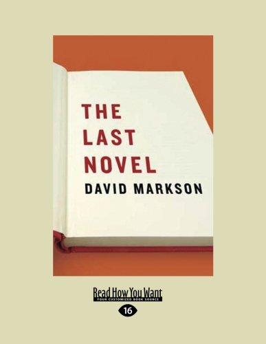 The Last Novel (9781458758033) by David Markson