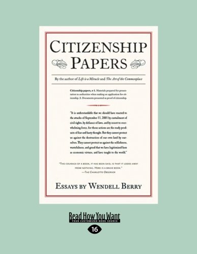 9781458758156: Citizenship Papers