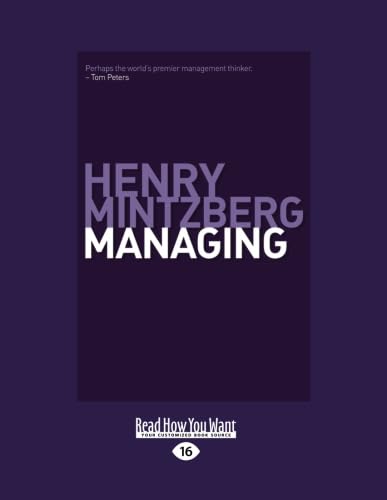 9781458777669: Managing (Large Print 16pt)