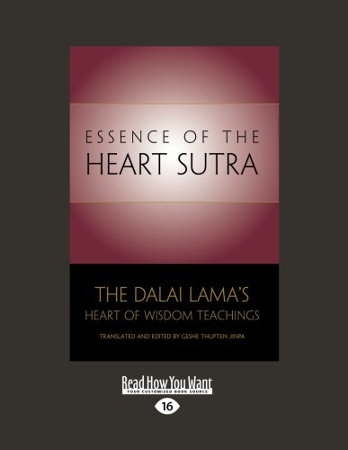 9781458783622: Essence of the Heart Sutra: The Dalai Lama's Heart of Wisdom Teachings