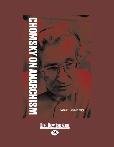 9781458787439: Chomsky on Anarchism (Large Print 16pt)
