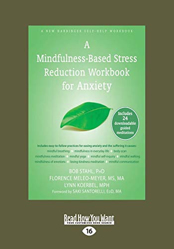 Imagen de archivo de A Mindfulness-Based Stress Reduction Workbook for Anxiety a la venta por Irish Booksellers