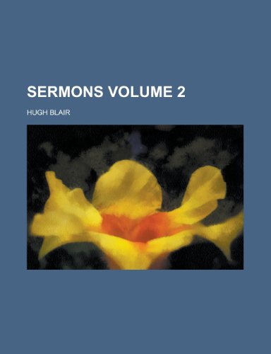 Sermons Volume 2 (9781458847287) by Blair, Hugh