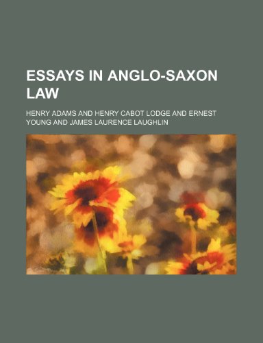 9781459046979: Essays in Anglo-Saxon Law